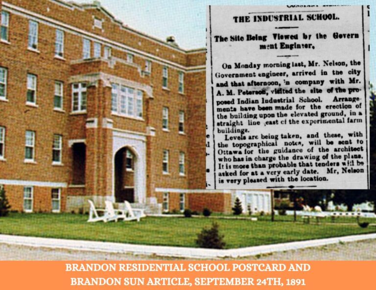 Brandon’s Residential School, Online Educational and Archival Resources