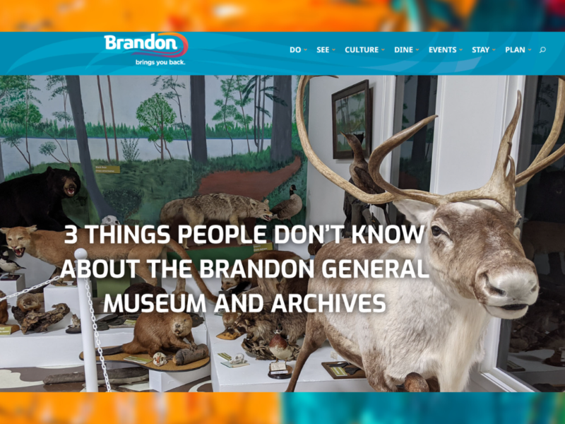 Brandon Tourism Feature