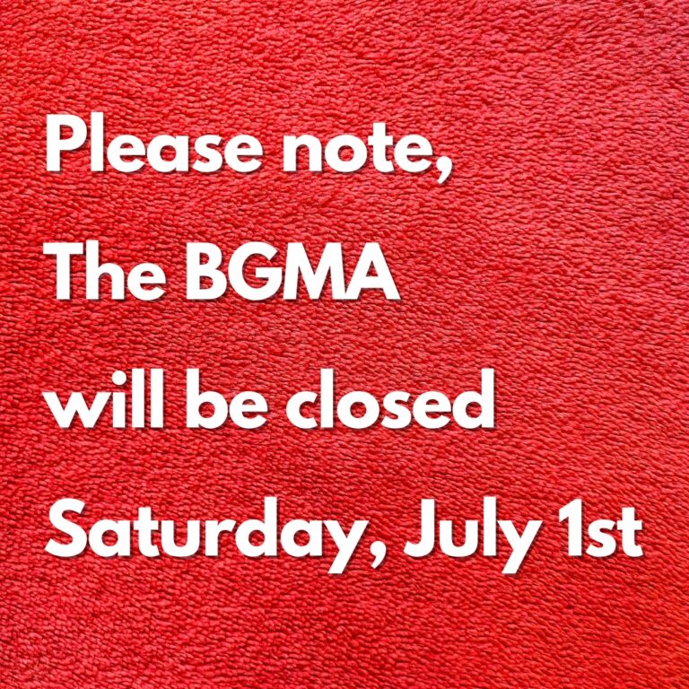 The BGMA Closed for Canada Day