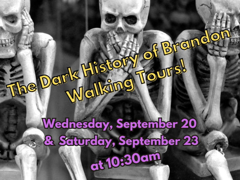 Dark History Walking Tours Return!