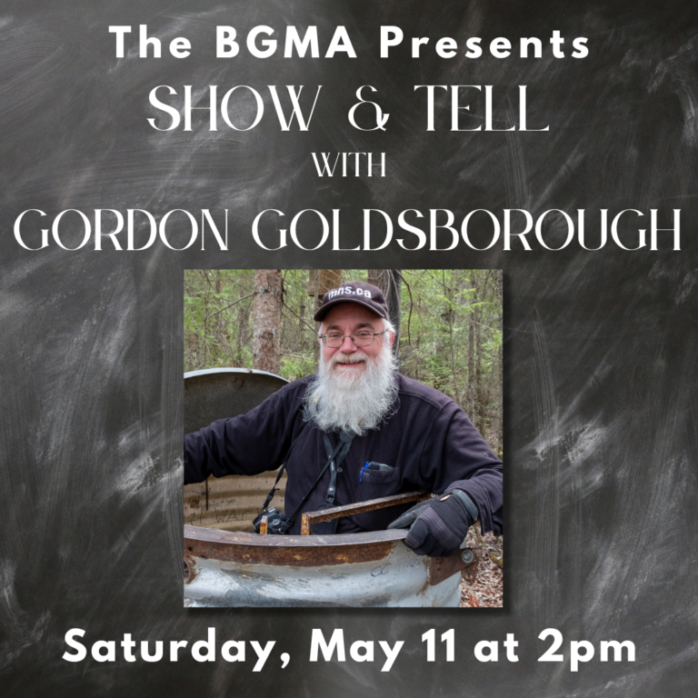Show & Tell with Gordon Goldsborough