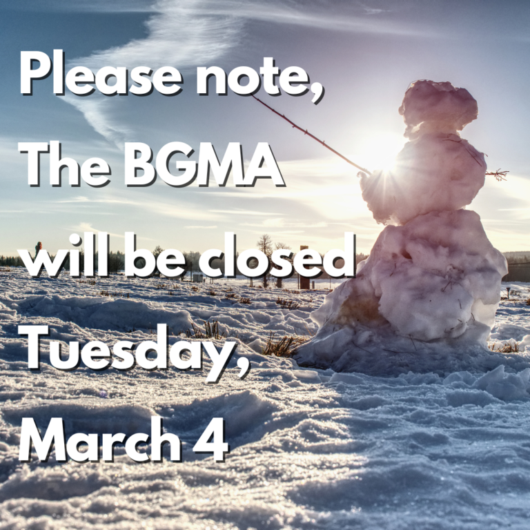 BGMA Closed March 4