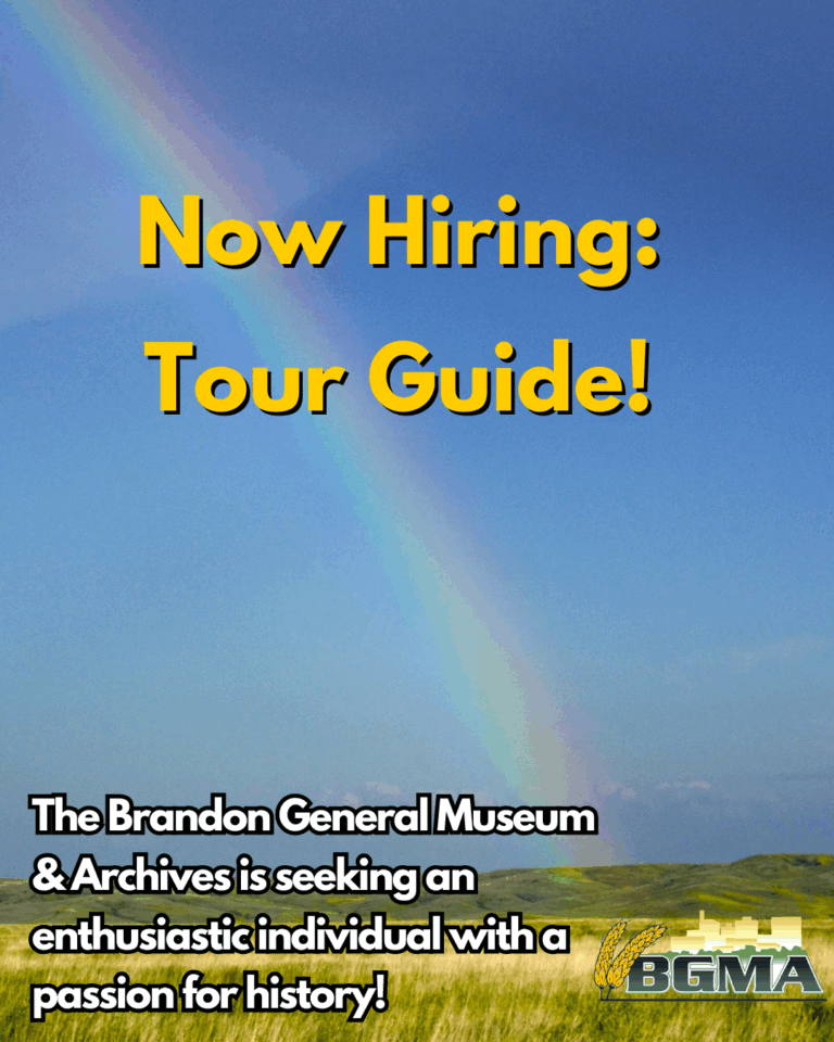 The BGMA is Hiring a Tour Guide!