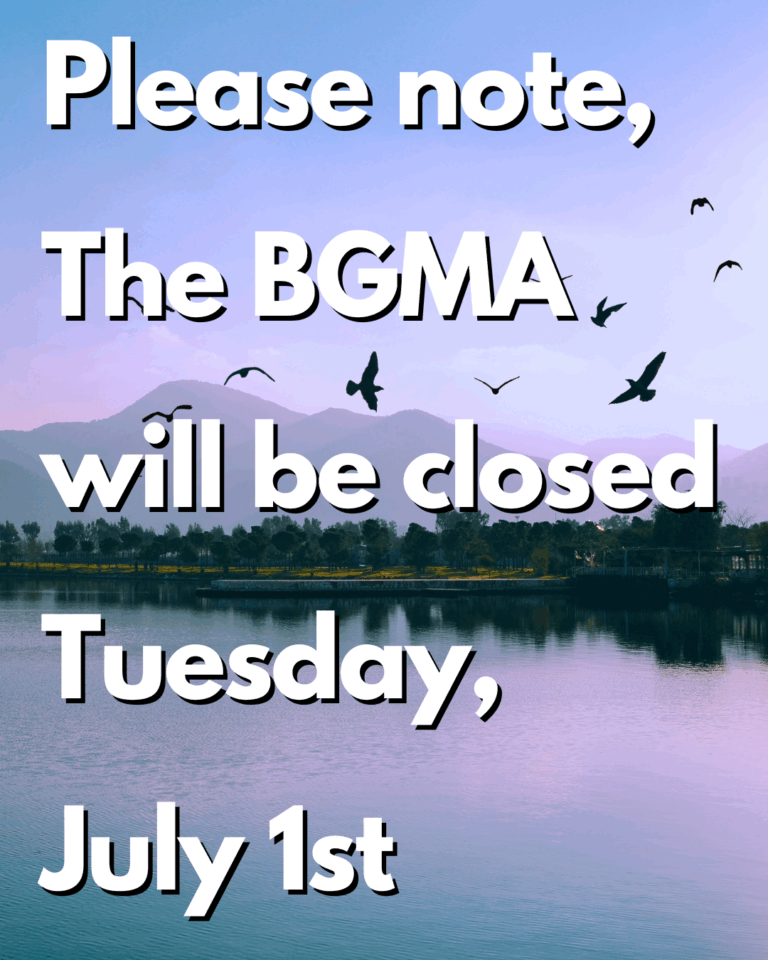 BGMA Closed on Canada Day