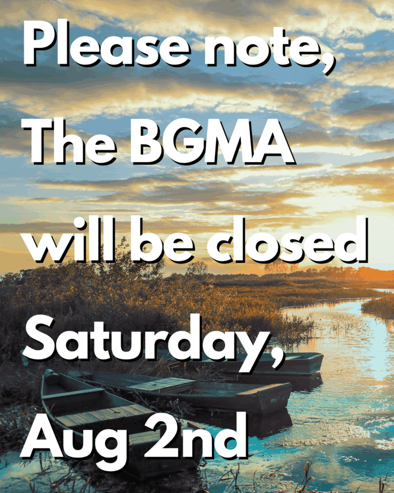 BGMA Closed Aug 2