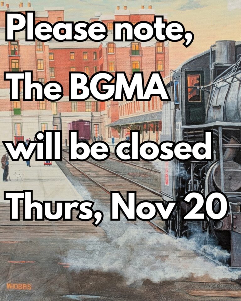 BGMA Closed Nov 20