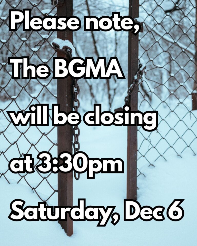 Closing Early on Saturday Dec 6