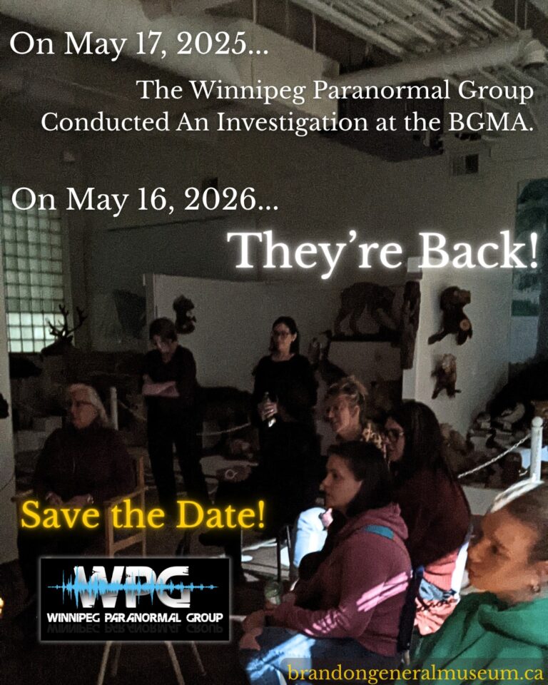 Winnipeg Paranormal Group Returns May 16